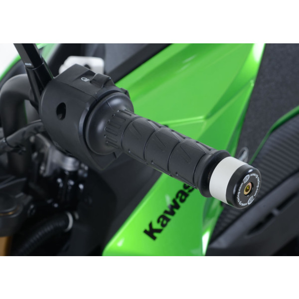 R&G Bar End Sliders for Yamaha Tricity 125 '15- and Kawasaki Z125/Z125 Pro '16- models